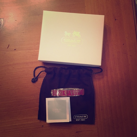 Coach Jewelry - Coach Poppy Bangle Bracelet